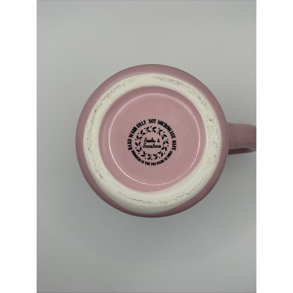 Seeds And Sunshine, Heart And Flower Coffee Mugs - Picture 4 of 7